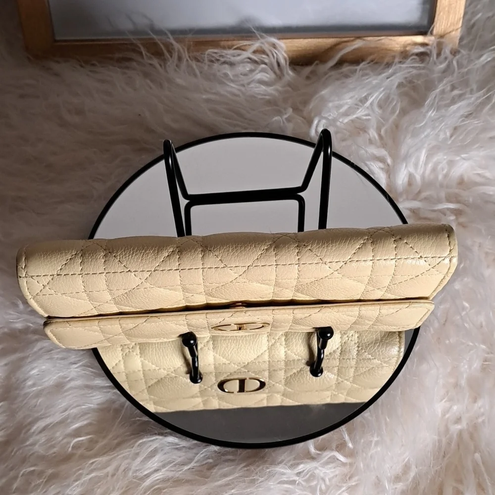 Christian Dior Caro Orchid Long Wallet